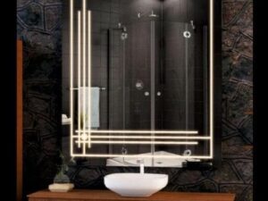 Bluetooth LED Bathroom Mirror