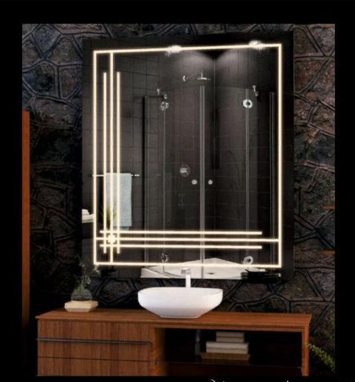 Bluetooth LED Bathroom Mirror