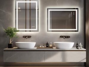 Dimmable LED Bathroom Mirror