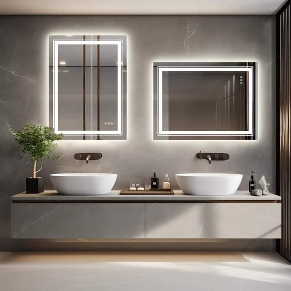 Dimmable LED Bathroom Mirror